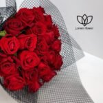 ⁦باقة ورد حمراء⁩ - الصورة ⁦2⁩