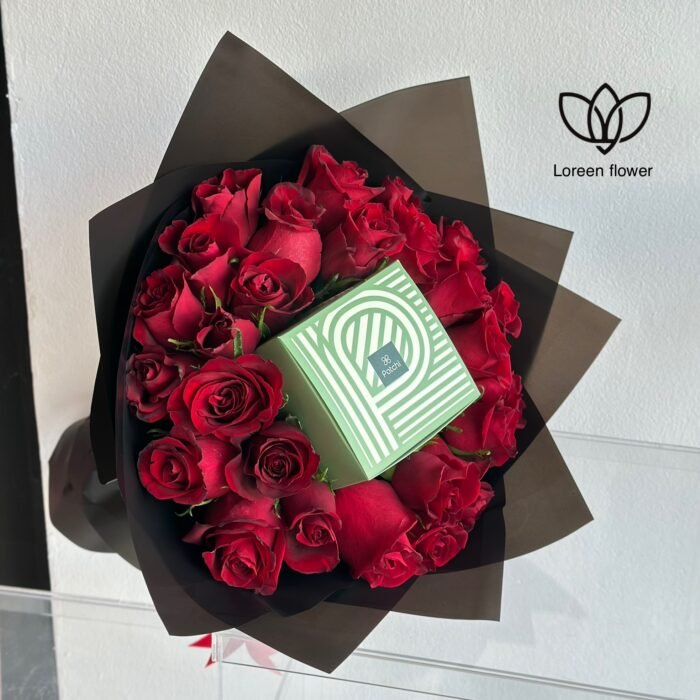 ⁦باقة ورد “عطر الحب⁩ - الصورة ⁦1⁩