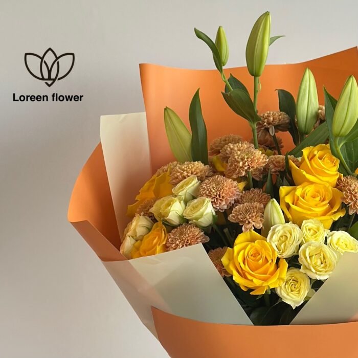 ⁦باقة ورد “شمس الربيع⁩ - الصورة ⁦3⁩