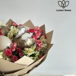 ⁦باقة ورد “لحظة جميله مع البلونات⁩ - الصورة ⁦3⁩