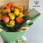 ⁦باقة ورد اصفر  “شمس الأمل⁩ - الصورة ⁦2⁩