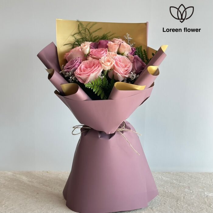 ⁦باقة ورد وازهار همسة أنوثة⁩ - الصورة ⁦1⁩