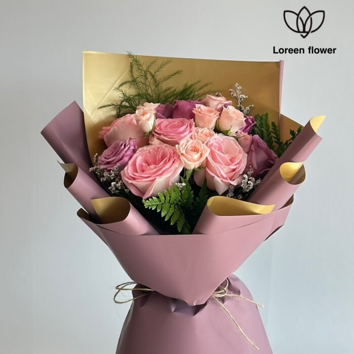 ⁦باقة ورد وازهار همسة أنوثة⁩ - الصورة ⁦2⁩