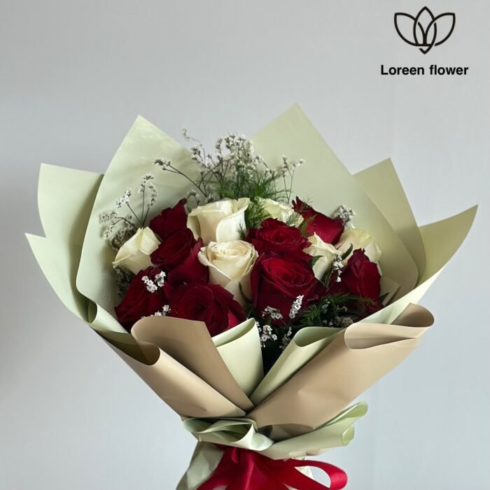 ⁦باقة ورد “عشق الألوان⁩ - الصورة ⁦2⁩