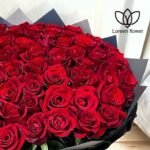 ⁦باقة ورد حمراء⁩ - الصورة ⁦2⁩