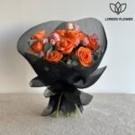باقة ورد  لحضات الشروق